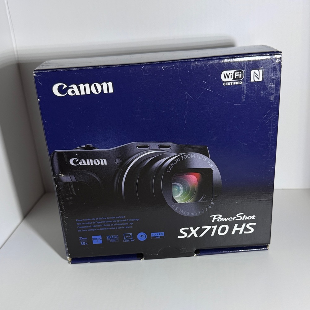 Canon PowerShot SX710 HS Black Digital Camera
